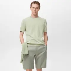 MANGO - Polo 100 Algodón Hombre Man