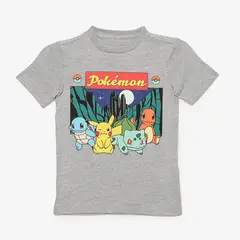 POKEMON - Polo Niño Manga Corta Algodón Blanco
