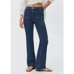 MANGO TEEN - Jean Flare Mujer