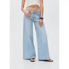 MANGO TEEN - Jean Wide Leg Mujer