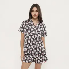 SYBILLA - Pijama Camisero Hello Kitty