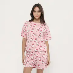 SYBILLA - Pijama Algodón Hello Kitty