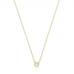 TOUS - Collar Corto Bano De Oro 18 kt