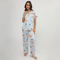 SIMONE - Pijama Silky Desayuno