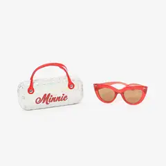 MINNIE - Lentes Con Case Para Niña Rojo