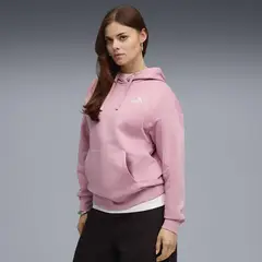 PUMA - Polera Mujer Ess Small No. 1 Logo Comfort Hoodie Fl (s)