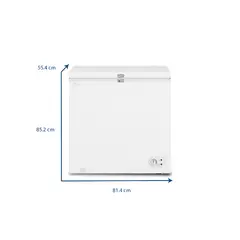 OSTER - Congeladora Os-pcfke7021w 203lts. 1 Puerta