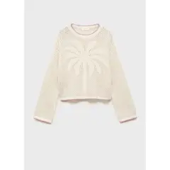 MANGO KIDS - Chompa Niña Algodón