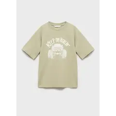 MANGO KIDS - Polo Niño Manga Corta Algodón