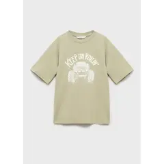 MANGO KIDS - Polo Niño Manga Corta Algodón