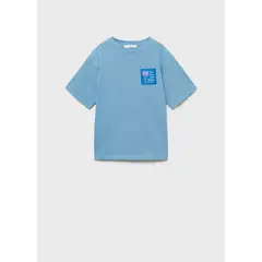 MANGO KIDS - Polo Niño Manga Corta Algodón