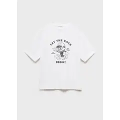 MANGO KIDS - Polo Niño Manga Corta Algodón