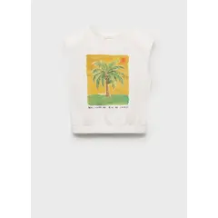 MANGO KIDS - Polo Niña Algodón