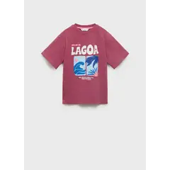 MANGO KIDS - Polo Niño Manga Corta Algodón