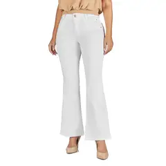 VRP BY VIVIANA RIVAS PLATA - Pantalón Flare Tiro Alto Mujer Vrp By Vivina Rivas Plata