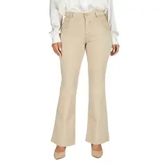 VRP BY VIVIANA RIVAS PLATA - Pantalón Flare Tiro Alto Mujer Vrp By Vivina Rivas Plata