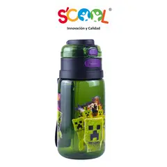 SCOOL - Bot Doble Toma 600ml Minecraft