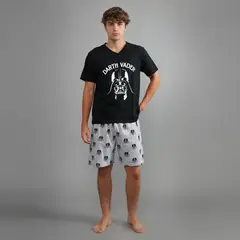 BEARCLIFF - Pijama Corto Algodón Hombre