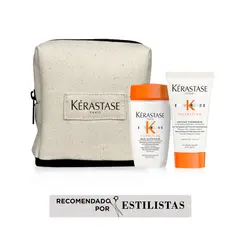 KERASTASE - Pack Nutritive Shampoo Bain Riche 80ml + Protector térmico 50ml
