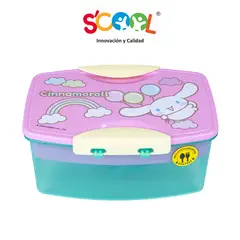 SCOOL - Taper División Con Cubiertos 1.1 Lt Cinnamoroll