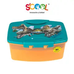 SCOOL - Taper División Con Cubiertos 1.1 Lt Jurassic