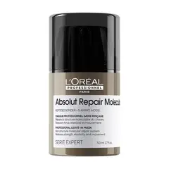 LOREAL PROFESSIONNEL - Mascarilla Sin Enjuague Absolut Repair Molecular 50ml