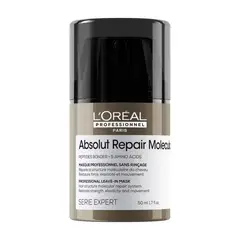 LOREAL PROFESSIONNEL - Mascarilla Sin Enjuague Absolut Repair Molecular 50ml