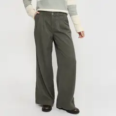 AMERICAN ABBEY - Pantalón Wideleg Mujer