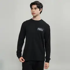 BILLABONG - Polo Hombre Manga Larga Range A/div Negro Billabong.