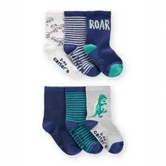 CARTER'S - Medias Bebé Niño Pack X6 Algodón Carters