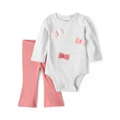 CARTERS - Conjunto Bebé Niña 2 Piezas Algodón