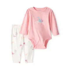 CARTERS - Conjunto Bebé Niña 2 Piezas Algodón