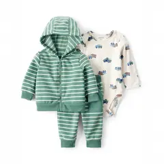 CARTERS - Conjunto Bebé Niño 3 Piezas