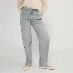 SYBILLA - Jean Mom Tiro Medio Mujer