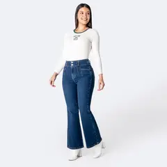 PIONIER - Jean Flare Tiro Alto Mujer