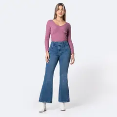 PIONIER - Jean Flare Tiro Alto Mujer