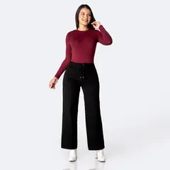 PIONIER - Jean Straight Tiro Alto Mujer