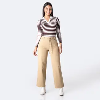 PIONIER - Jean Straight Tiro Alto Mujer