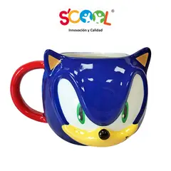 SCOOL - Taza Ceramica 3d Sonic