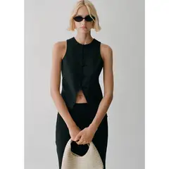 MANGO - Chaleco Mujer