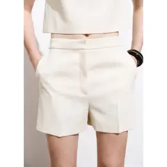 MANGO - Short Tiro Alto Mujer