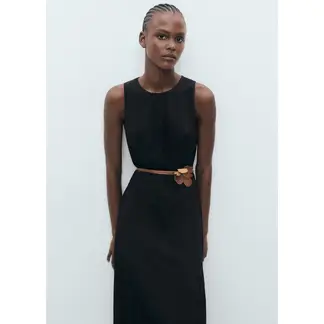 MANGO - Vestido Midi Mujer