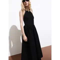 MANGO - Vestido Largo Mujer