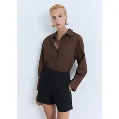 MANGO - Short Tiro Alto Mujer