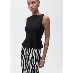 MANGO - Top Sin Mangas Mujer