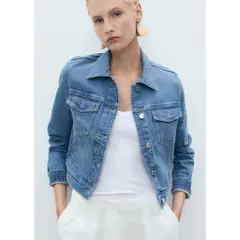 MANGO - Casaca Denim Mujer
