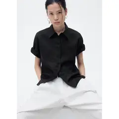 MANGO - Blusa Casual Mujer