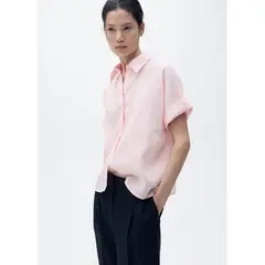 MANGO - Blusa Casual Mujer