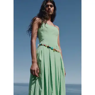 MANGO - Vestido Largo Mujer