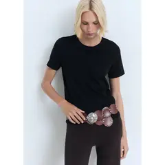 MANGO - Polo 100% Algodón Mujer